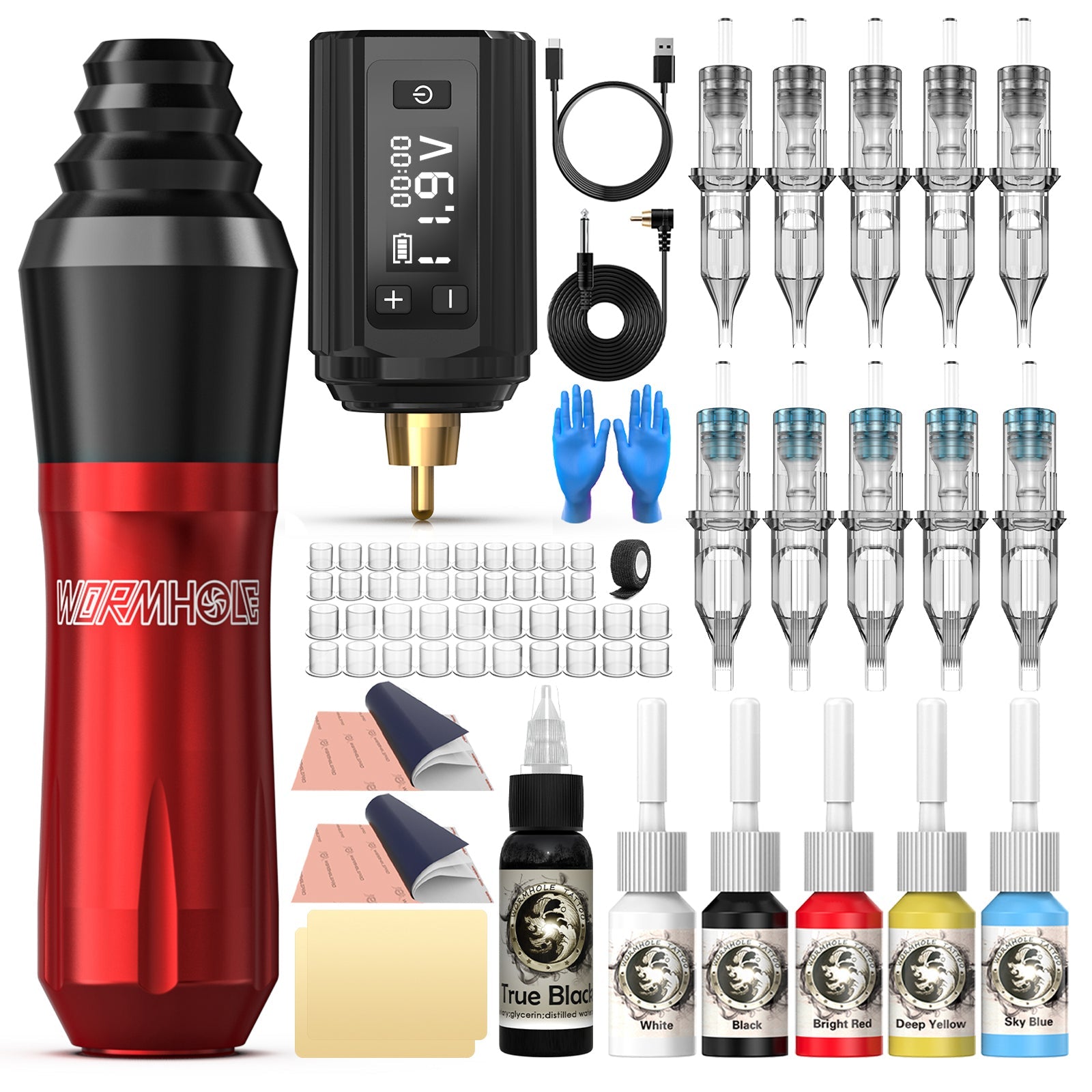Wormhole Professional Wireless Tattoo Kit – wormholesupply