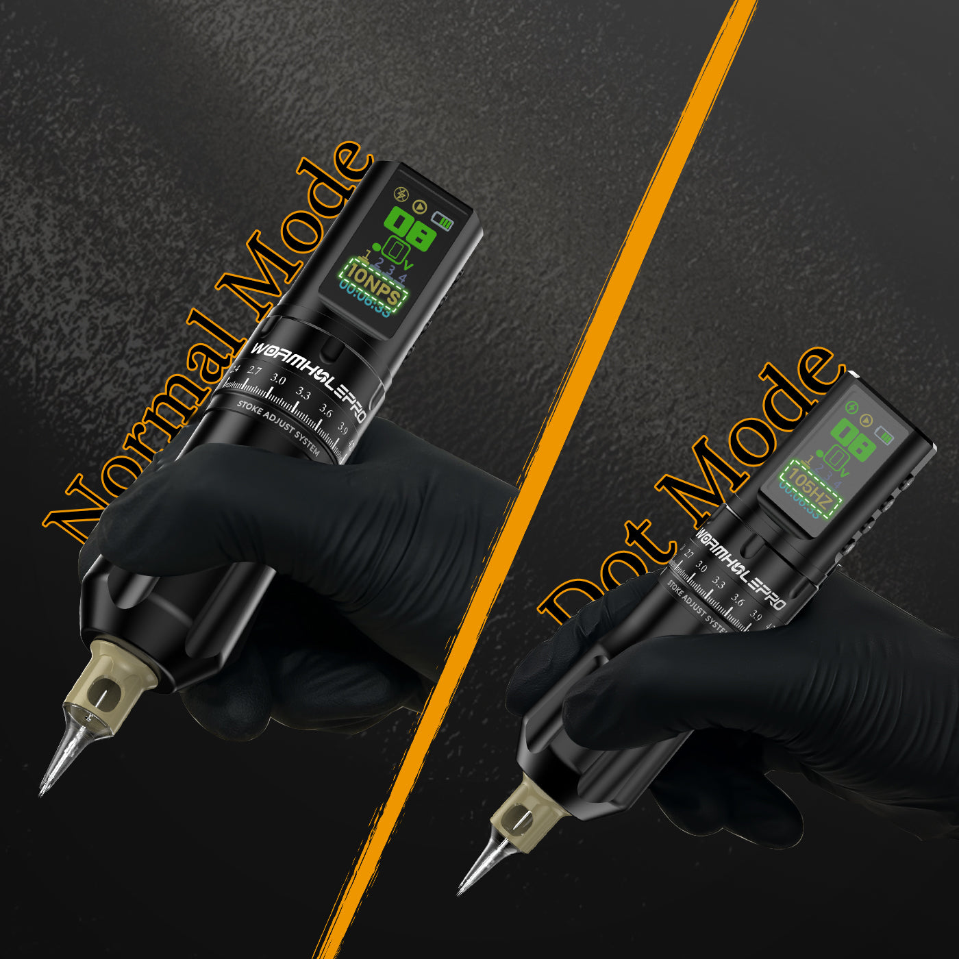 7 Stroke Multi-functional Wireless Precision Tattoo Pen Machine