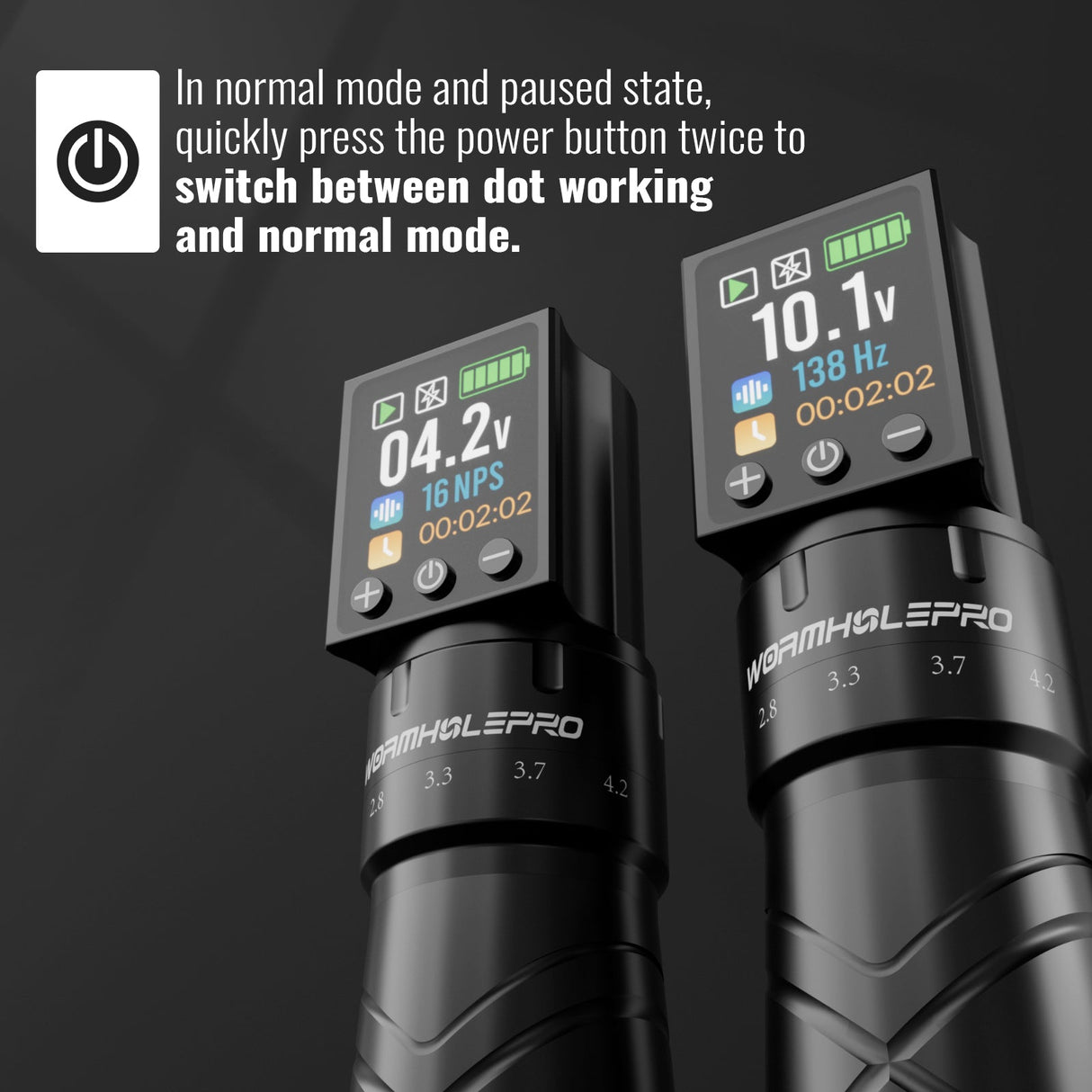 WormholePro Auriga Tattoo Kit with 20pcs Tattoo Cartridges