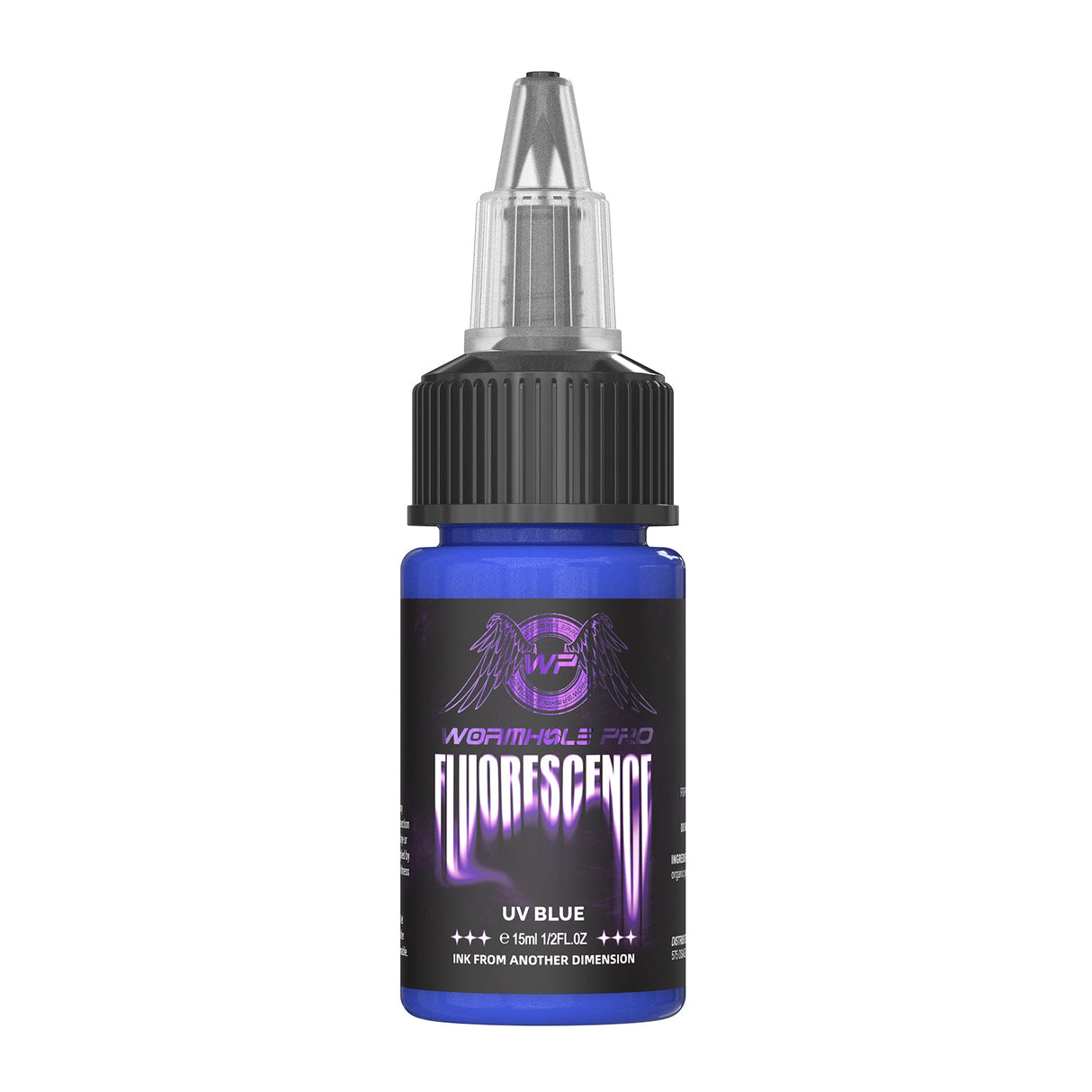 Wormhole Pro UV Blue Tattoo Ink 15ml