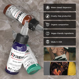 Xtreme Tattoo Ink Set - Old School Color Set (8 Colors, 1 OZ)
