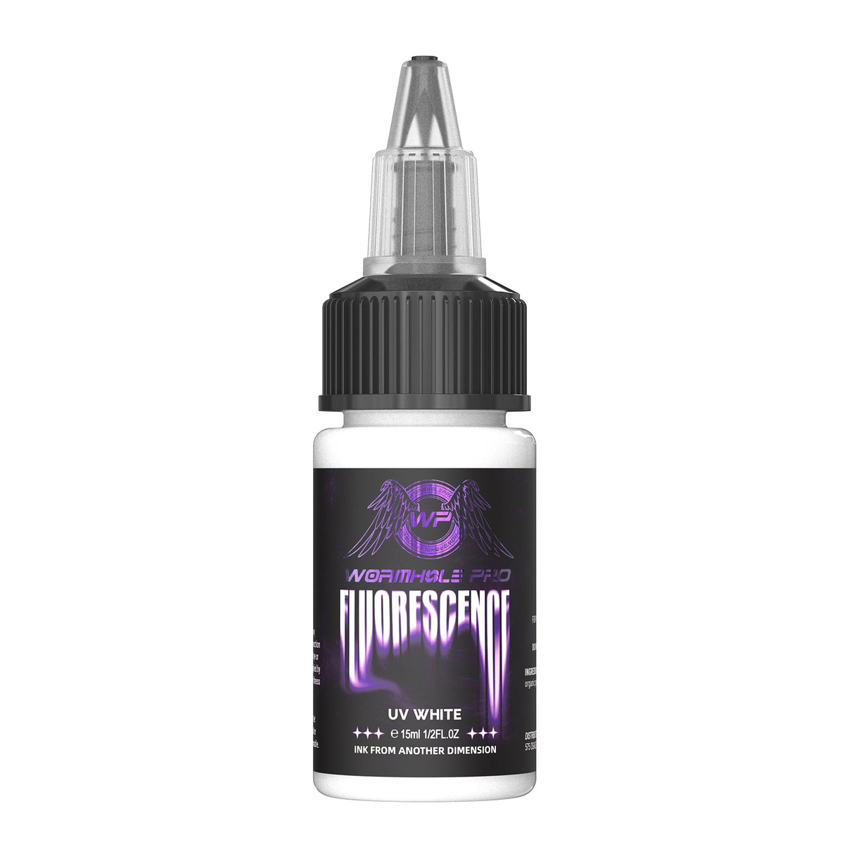 Wormhole Pro UV White Tattoo Ink 15ml