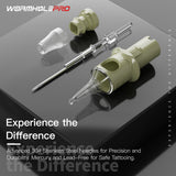 WormholePro Tattoo Cartridges Needles 3RL 5RL 5RM 7RM Mixed 20Pcs #12