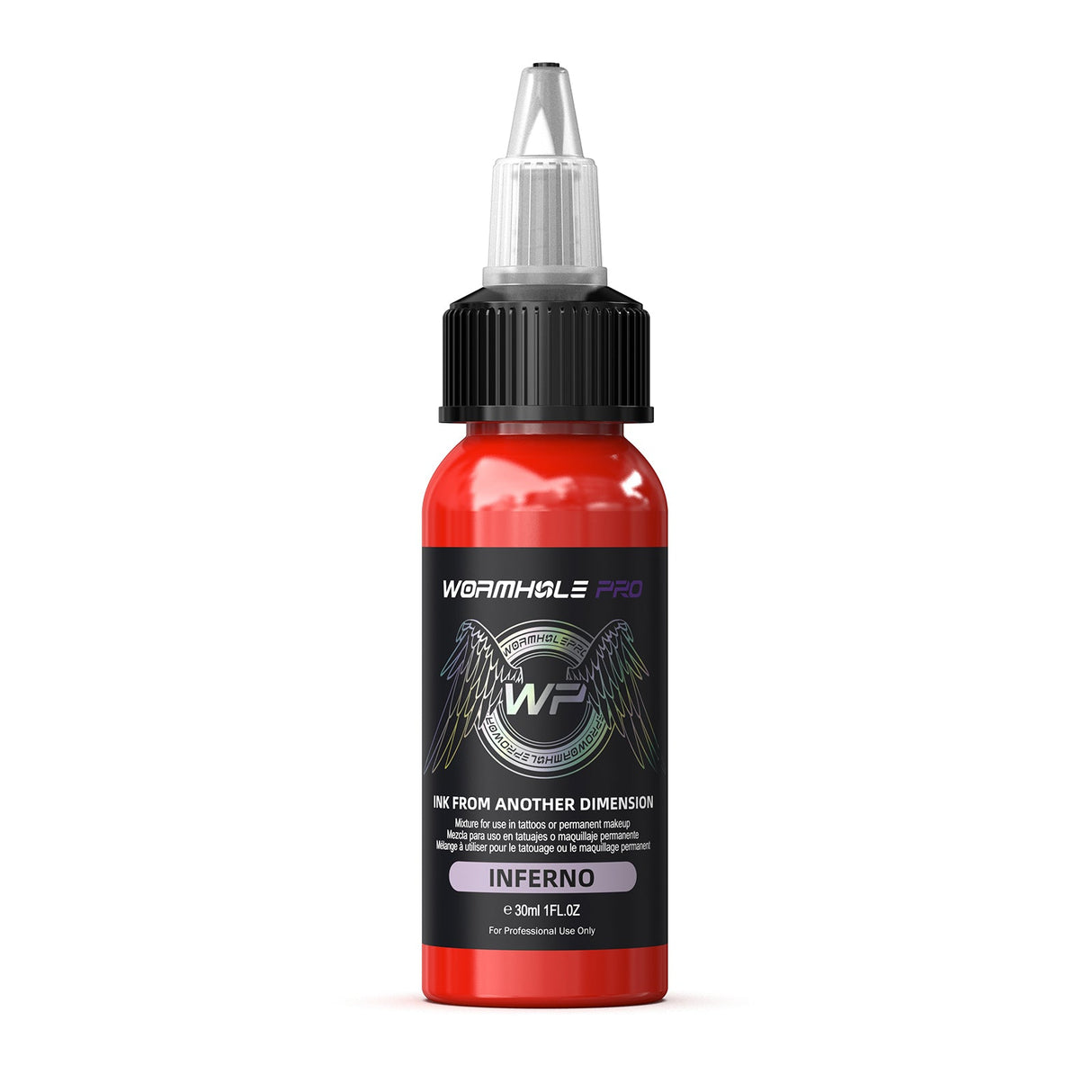 Wormhole Pro Tattoo Ink – INFERNO (30 ml / 1 oz)
