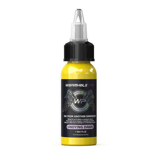 Wormhole Pro Yellow Tattoo Ink