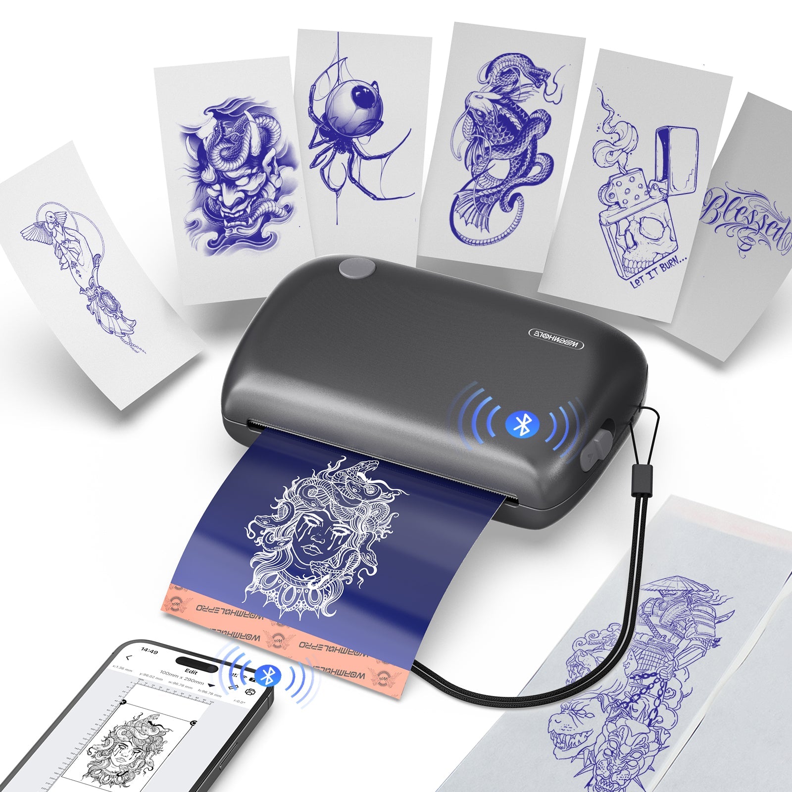 ワームホール タトゥーキット ワイヤレス タトゥーガンキット