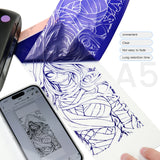 WormholePro Thermal Stencil Paper – Mini Printer Compatible（35/50/100 Sheets）