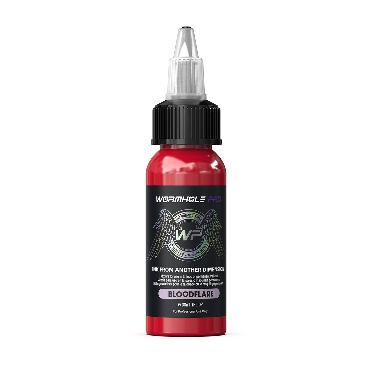 Wormhole Pro Tattoo Ink  Bloodflare –（30 ml/1 oz）