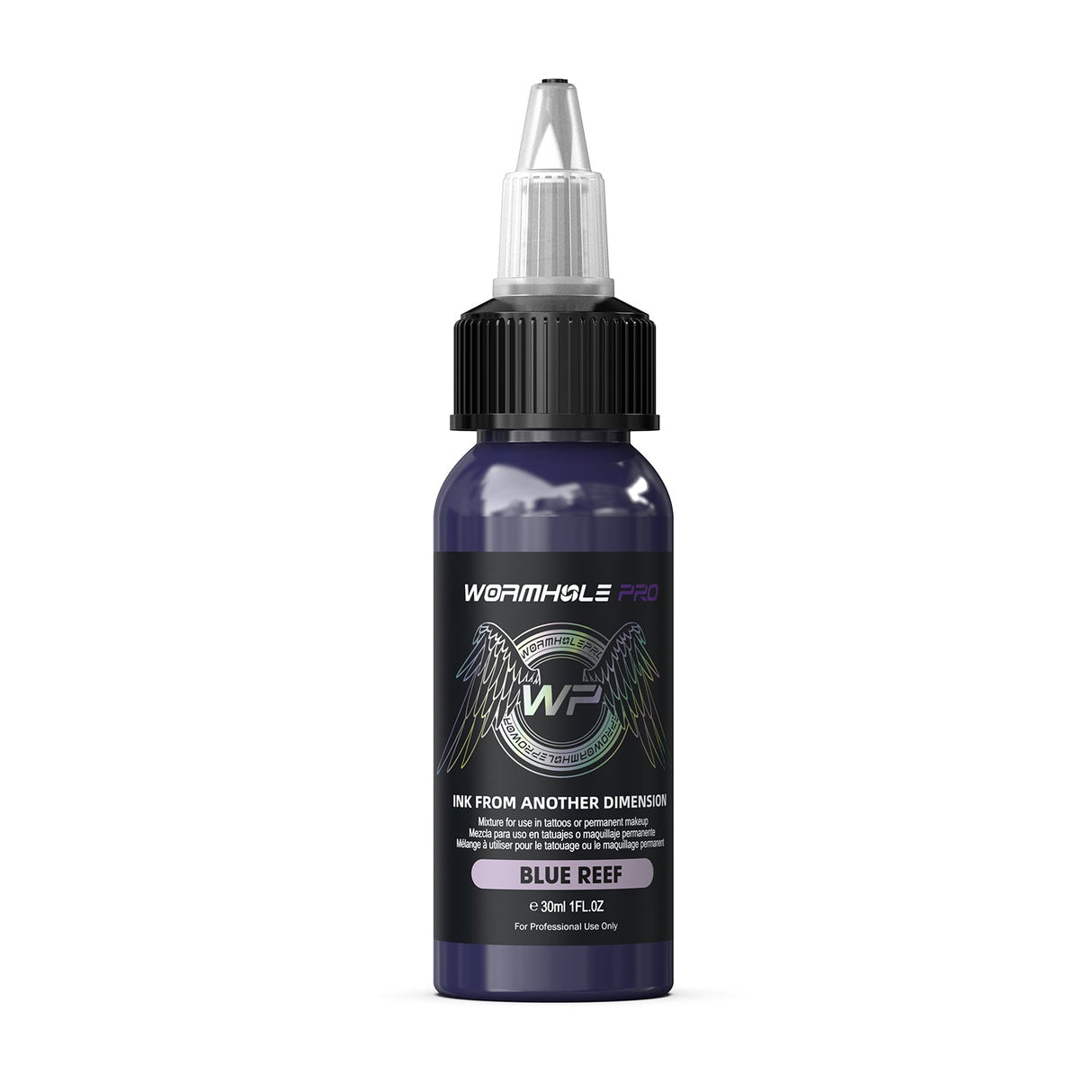 Wormhole Pro Tattoo Ink  Blue Reef –（30 ml/1 oz）
