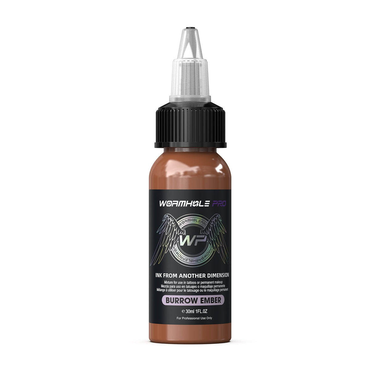 Wormhole Pro Tattoo Ink  Burrow Ember –（30 ml/1 oz）