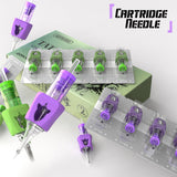 Wormhole Tattoo 20pcs Finger Ledge Mixed Sizes RL/RM Cartridge Needles