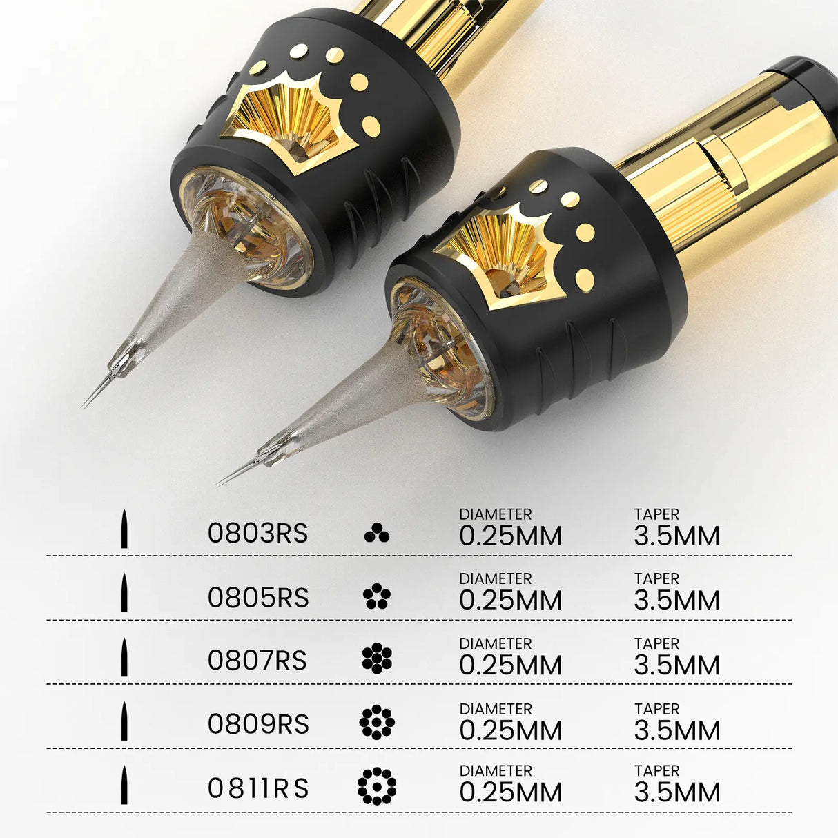 Wormhole Max Zenith #08RS Tattoo Cartridge Needles