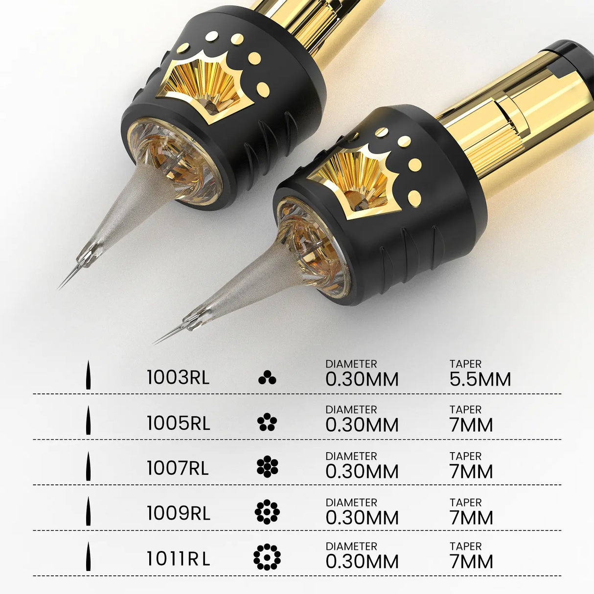 Wormhole Max Zenith #10RL Tattoo Cartridge Needles