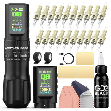 WormholePro Aquila Wireless Tattoo Kit 