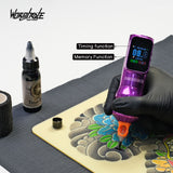 Tattoo machine with digital display