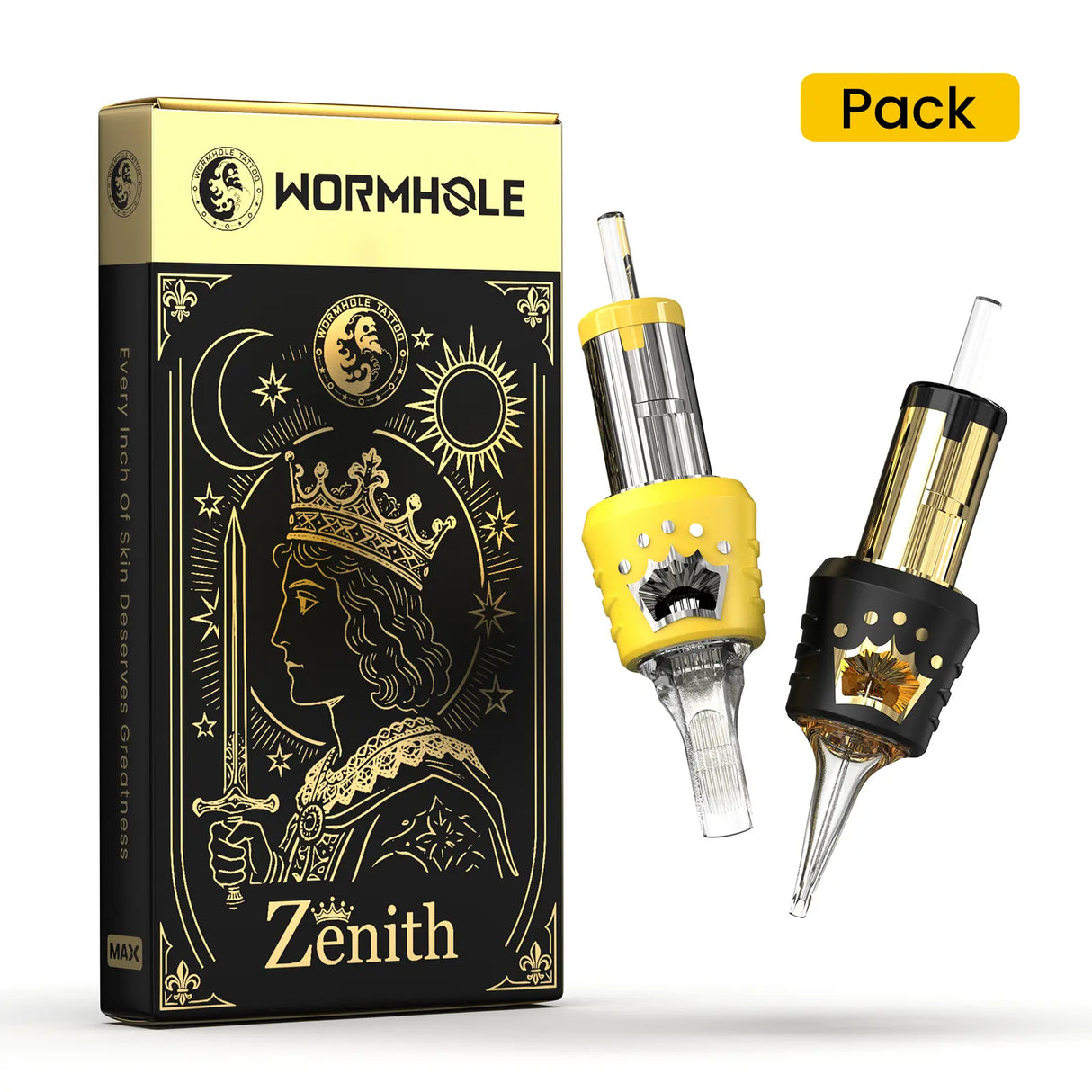 Wormhole Max Zenith Mixed Tattoo Cartridge Needles 10Pcs