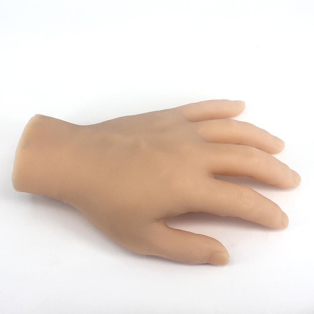 ITATOO Silicone Practice Hand Fake Tattoo Hand Dummy Fake Skin  (Left Palm) - wormholetattoo