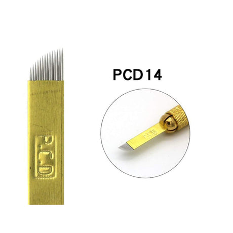 50Pcs PCD Permanent Makeup Blades