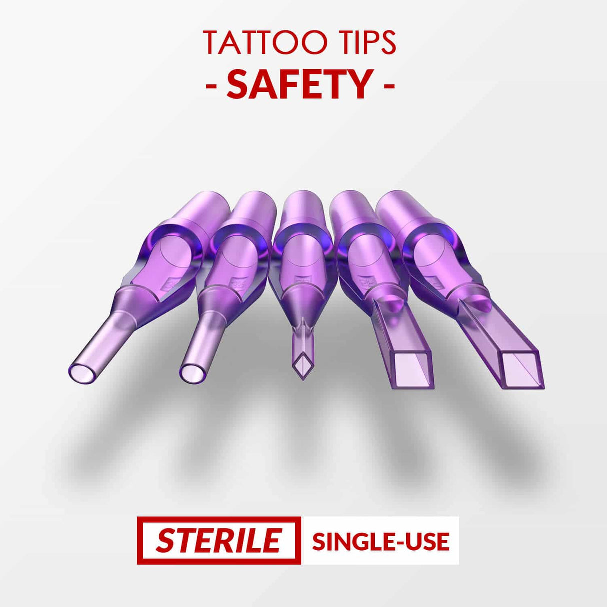 Plastic Tattoo Tips