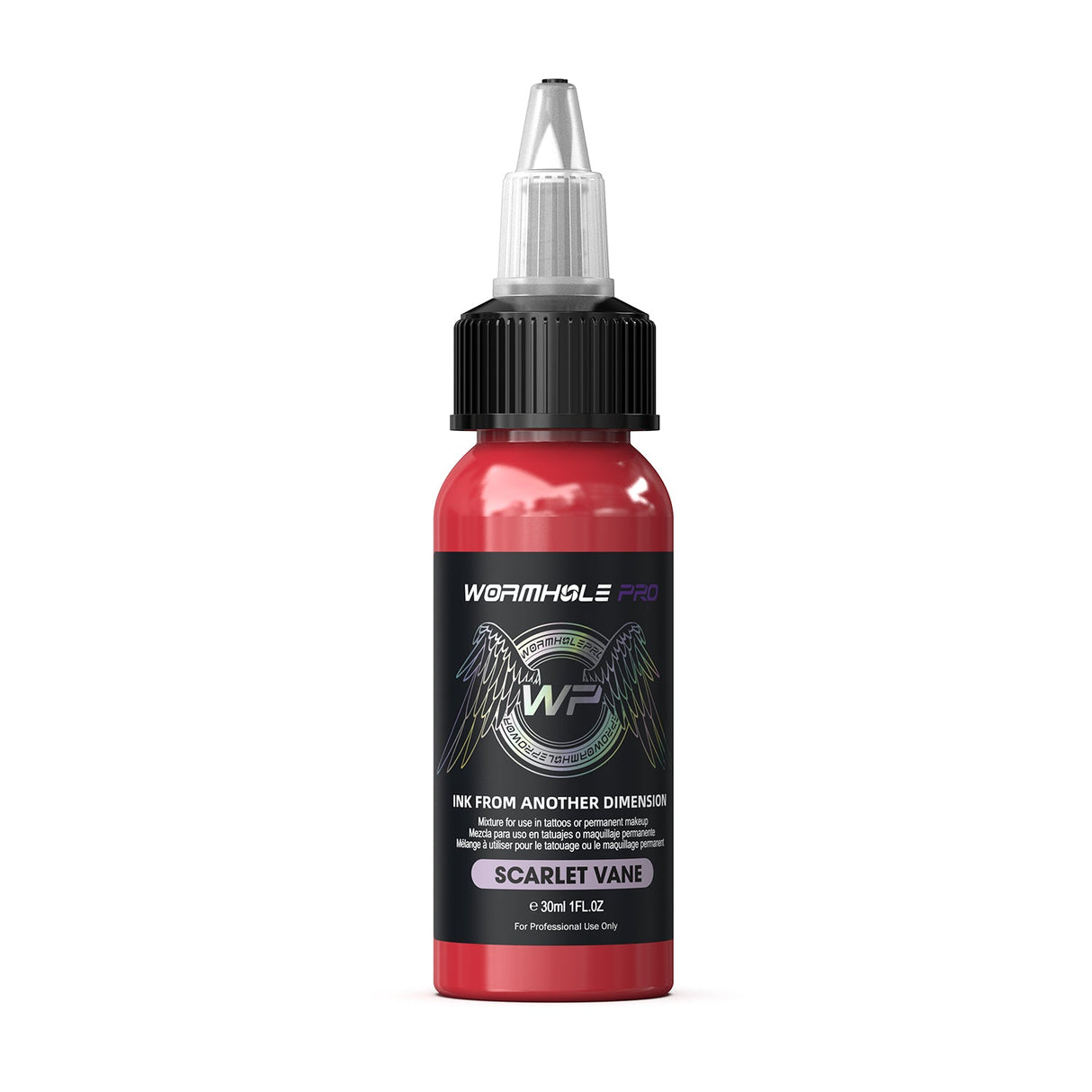 Wormhole Pro Tattoo Ink  Scarlet Vane –（30 ml/1 oz）