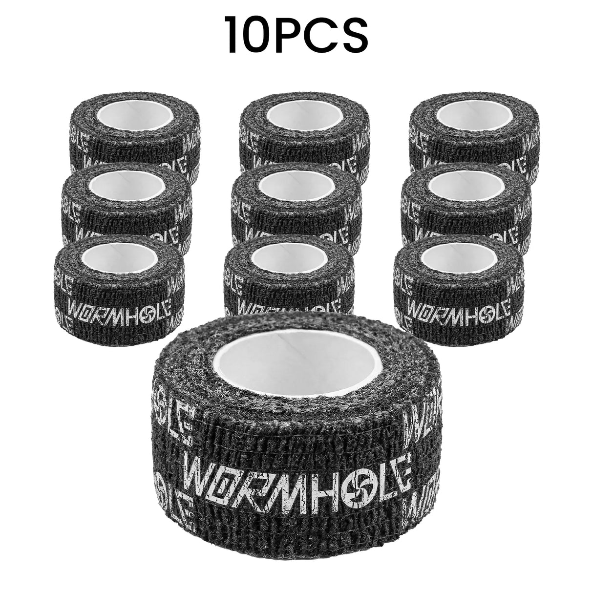 Wormhole Tattoo Grip Wrap (Pack of 10) - Self-Adhesive & Non-Slip