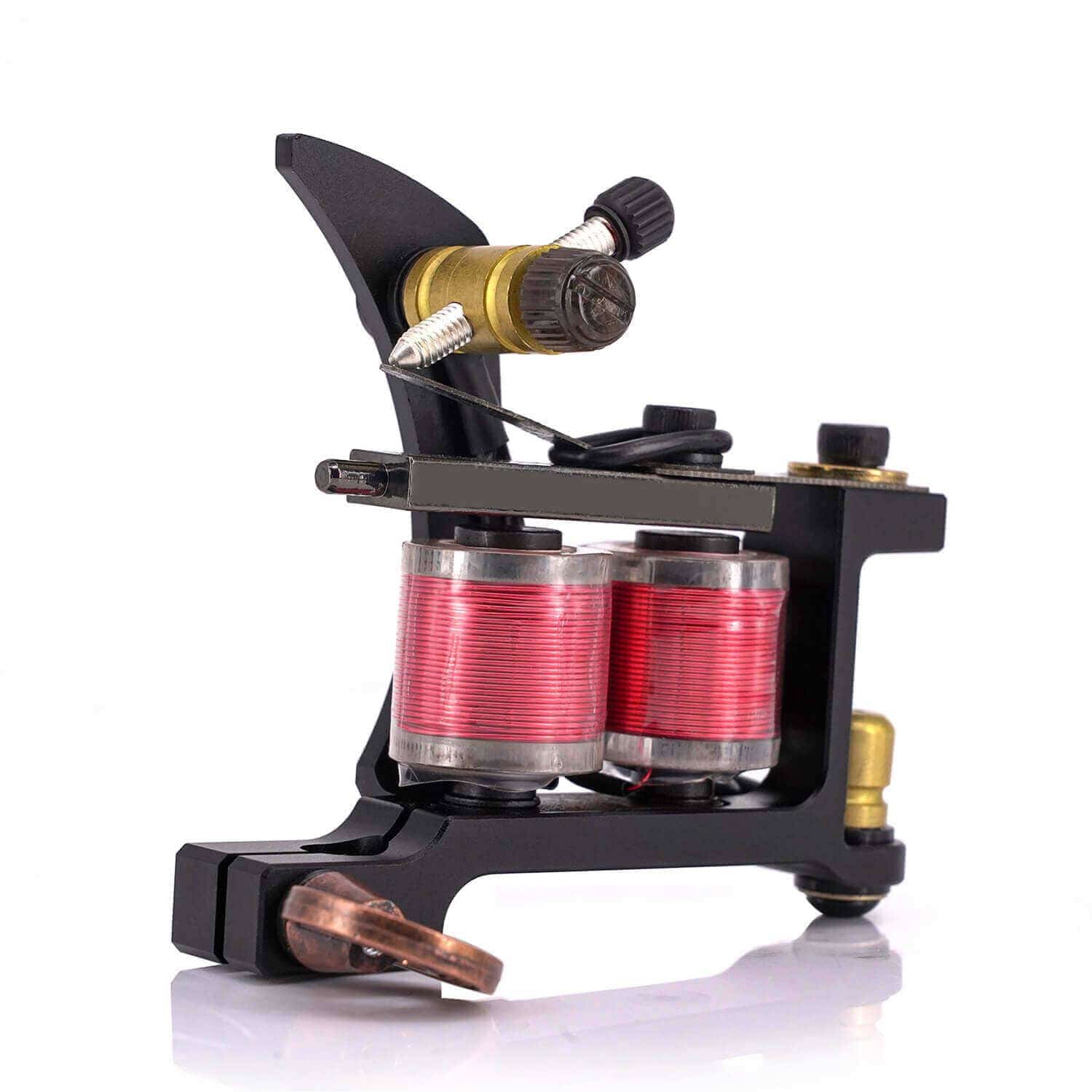 画材 Wizard shader tattoo machine Handmade tattoo machine shader mag 5-25, Running 105-110 Hz @ 4.5