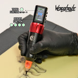 Wormhole Smart Tattoo Pen Kit – Wireless, Aluminum, Professional