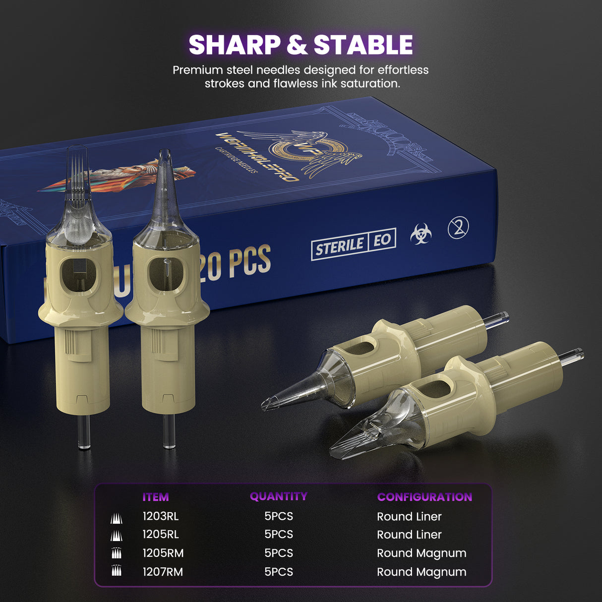 Wormhole Wireless Tattoo Pen Kit – Adjustable Stroke Rotary Tattoo Machine Dual Batteries