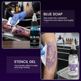 Rotary Tattoo Pen Machine Kit with Smart Display & 1600mAh Battery