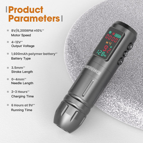 Wormhole Wireless Tattoo Kit - WTK317