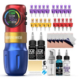 Wormhole Wireless Tattoo Kit – Complete Tattoo Pen Set for Professionals & Beginners