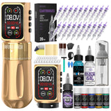 Wormhole Wireless Tattoo Kit –  2 Batteries, 2300mAh, Smart Screen