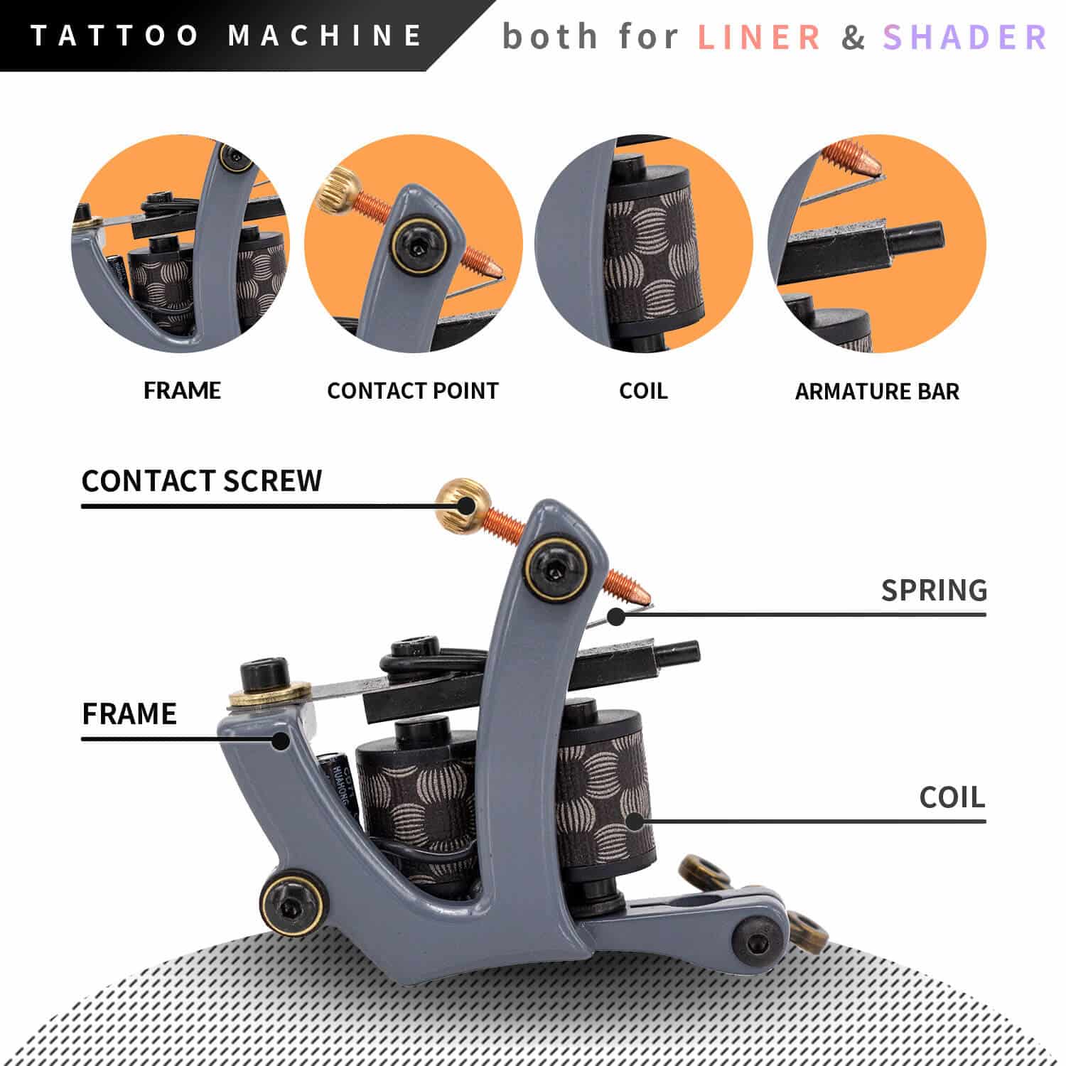 Amazon.com: Romlon Tattoo Kit Professional - Tattoo Gun Machine Kit  Complete Rotary Tattoo Pen Machine LED Power Supply 40Pcs Cartridges  Needles Tattoo Accessories for Beginners and Tattoo Artists : Beauty &  Personal