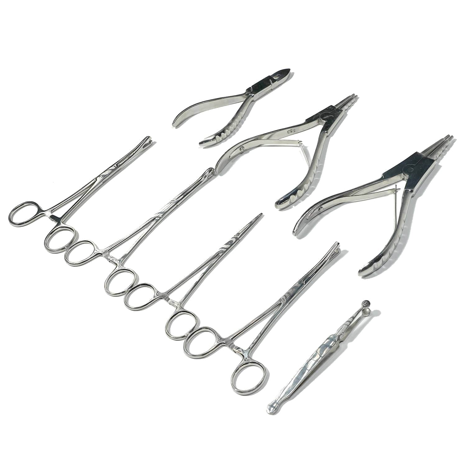 1pc Locking Tweezers Pliers Surgical Steel Tattoo Piercing Forceps Clamp  Tools Nostril Septum Tragus Belly Tongue Lip Piercings | Fruugo BH