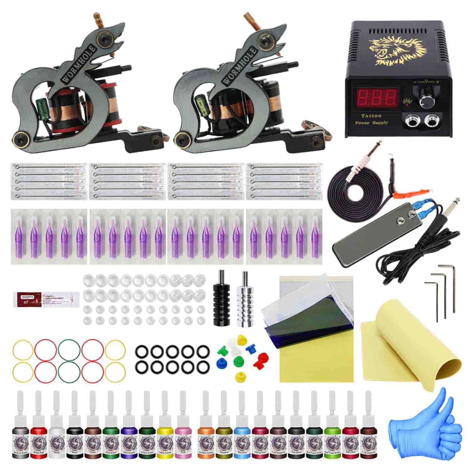 Amazon.com: Tattoo Machine Motor Liner Coloring Supply with Best Tattoo Gun  for Tattoo Artist with Interface (Black) : Beauty & Personal Care