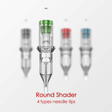 Tattoo Needle Cartridges Round Shader 20pcs #12