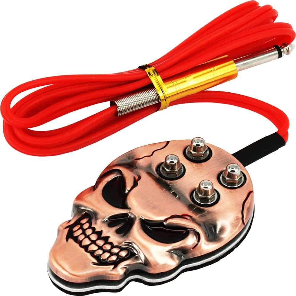 1.8M Foot Pedal Red Silicone Cord – wormholesupply