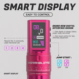 Professional Multi-functional Wireless Tattoo Pen with 7 Stroke | WormholePRO Virgo