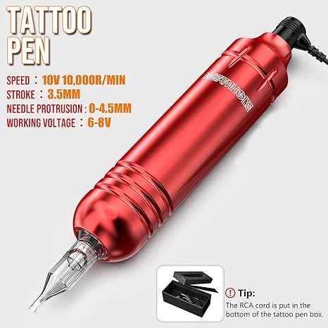 Wormhole Rotary Tattoo Machine Kit for Beginners WTK090