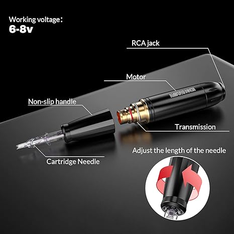 Wormhole Rotary Tattoo Pen Kit for Beginners WTK179