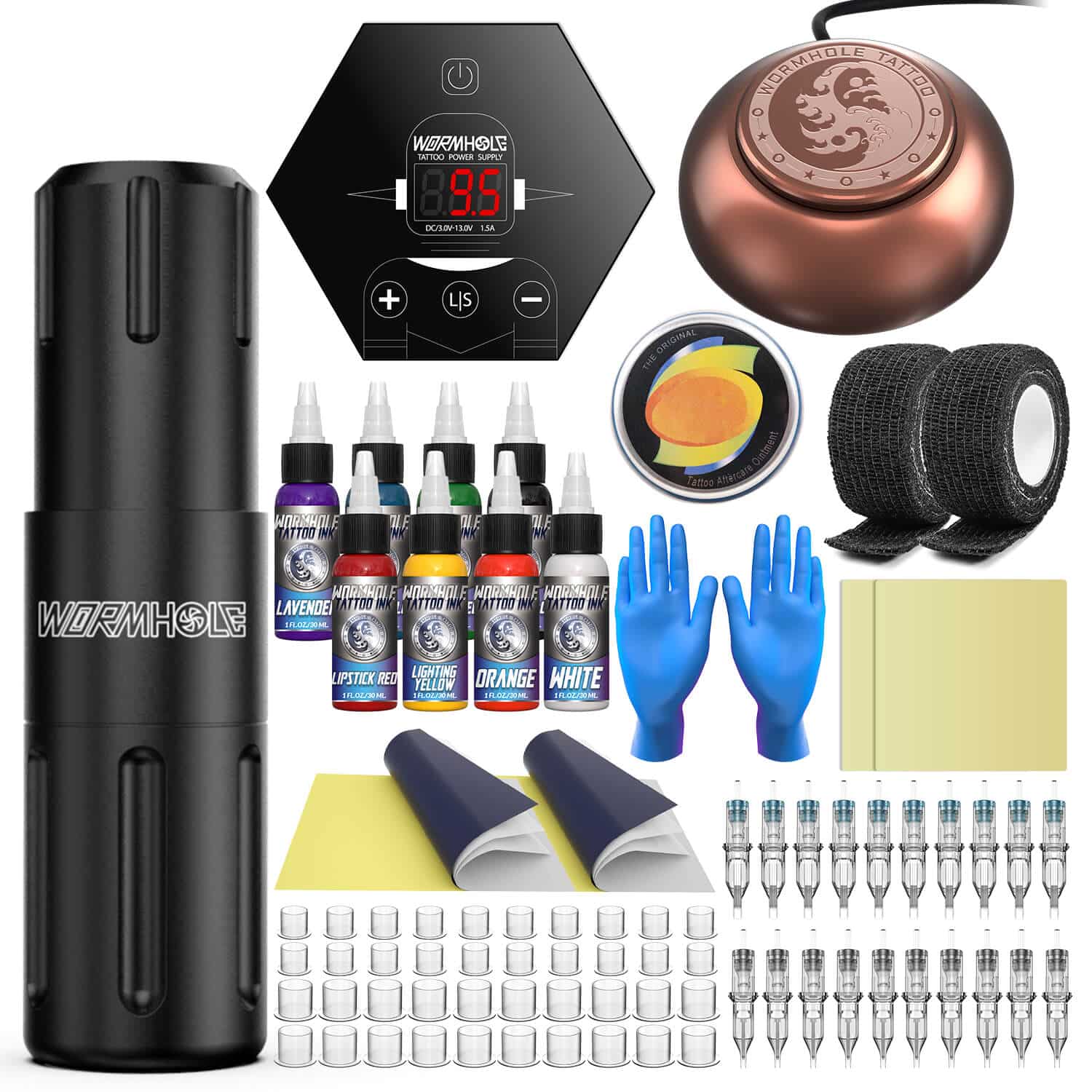 Tattoo Machine Kit with Tattoo Ink – wormholesupply